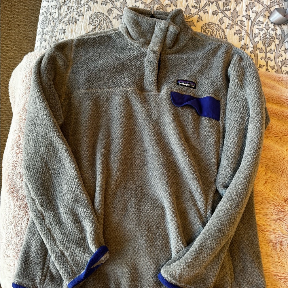 Patagonia Gray Fleece Jacket